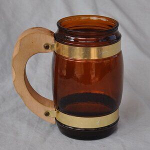 16 oz brown siesta ware barrel mug (w650)